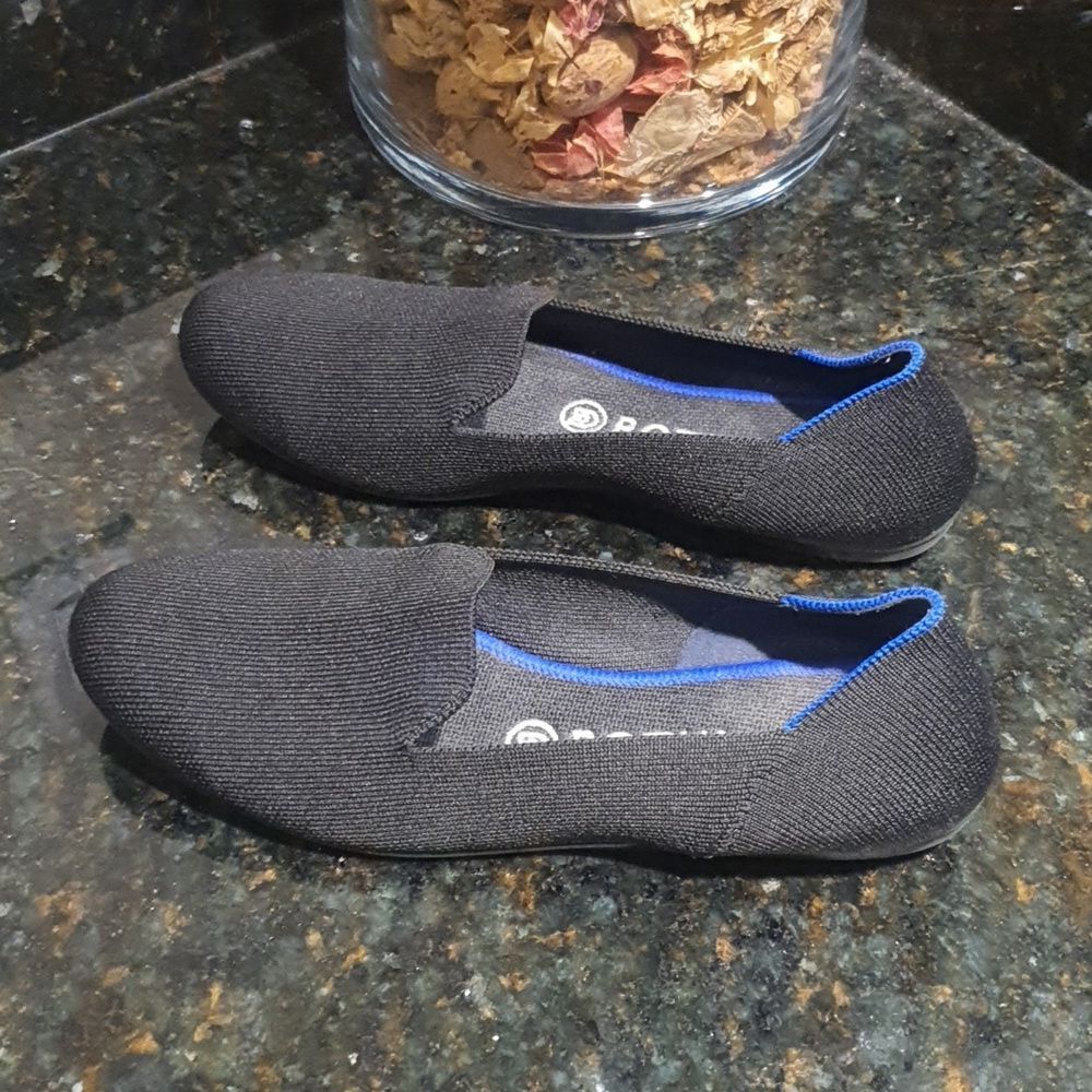 Rothy ’S Black Solid Round Toe The Flat Size 8.5 … - image 2